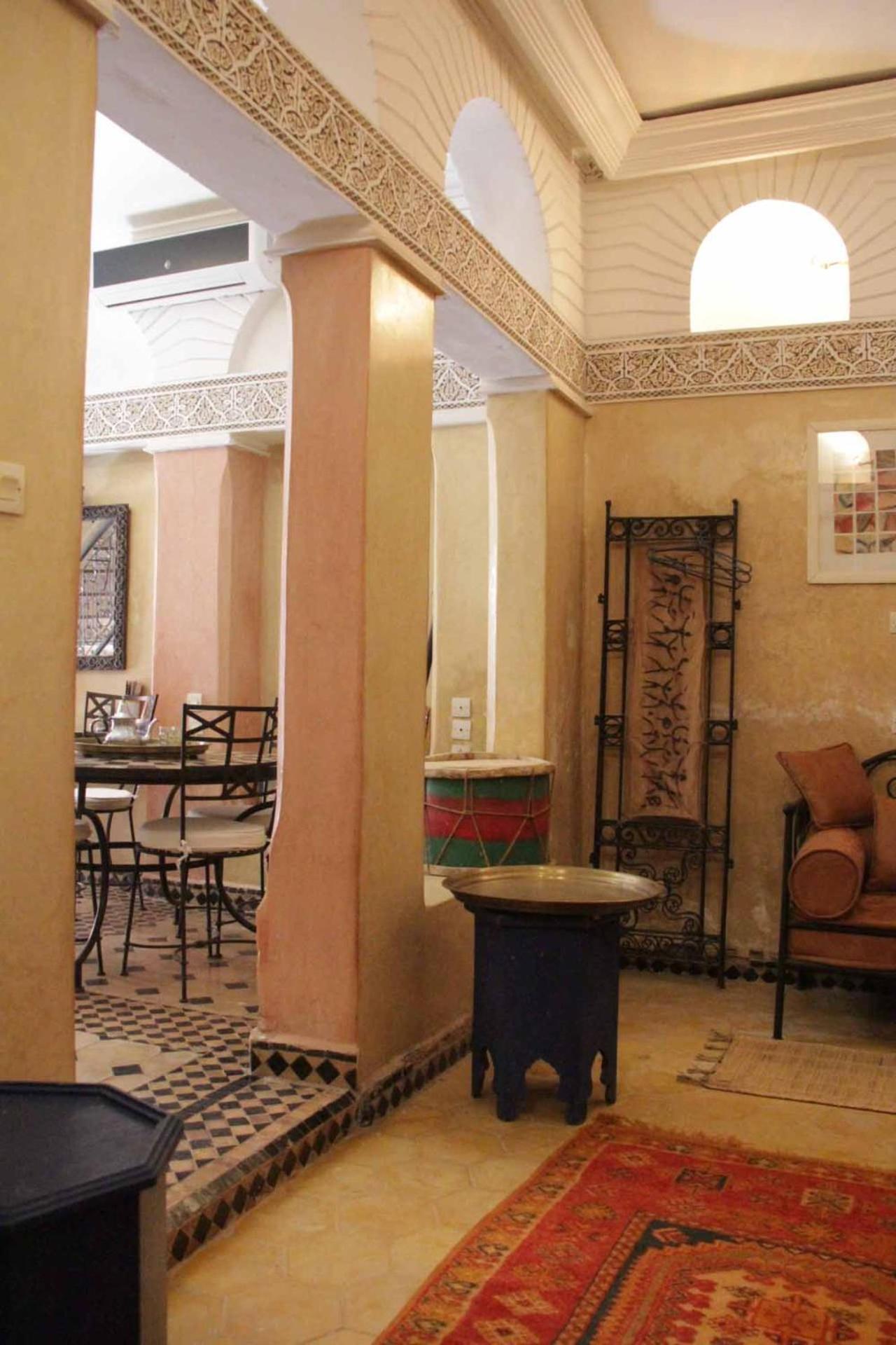 Riad Lwalidin Marrakesh Bagian luar foto