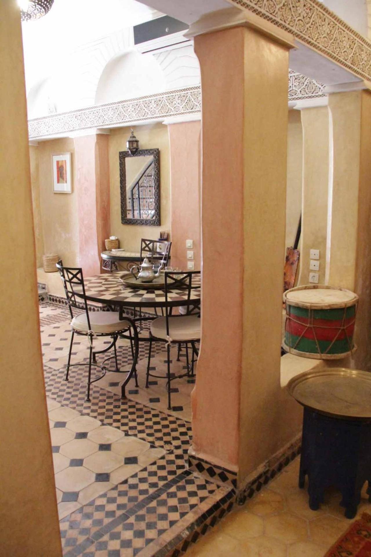 Riad Lwalidin Marrakesh Bagian luar foto