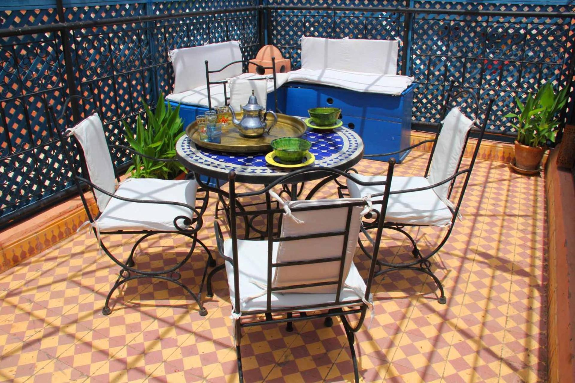 Riad Lwalidin Marrakesh Bagian luar foto