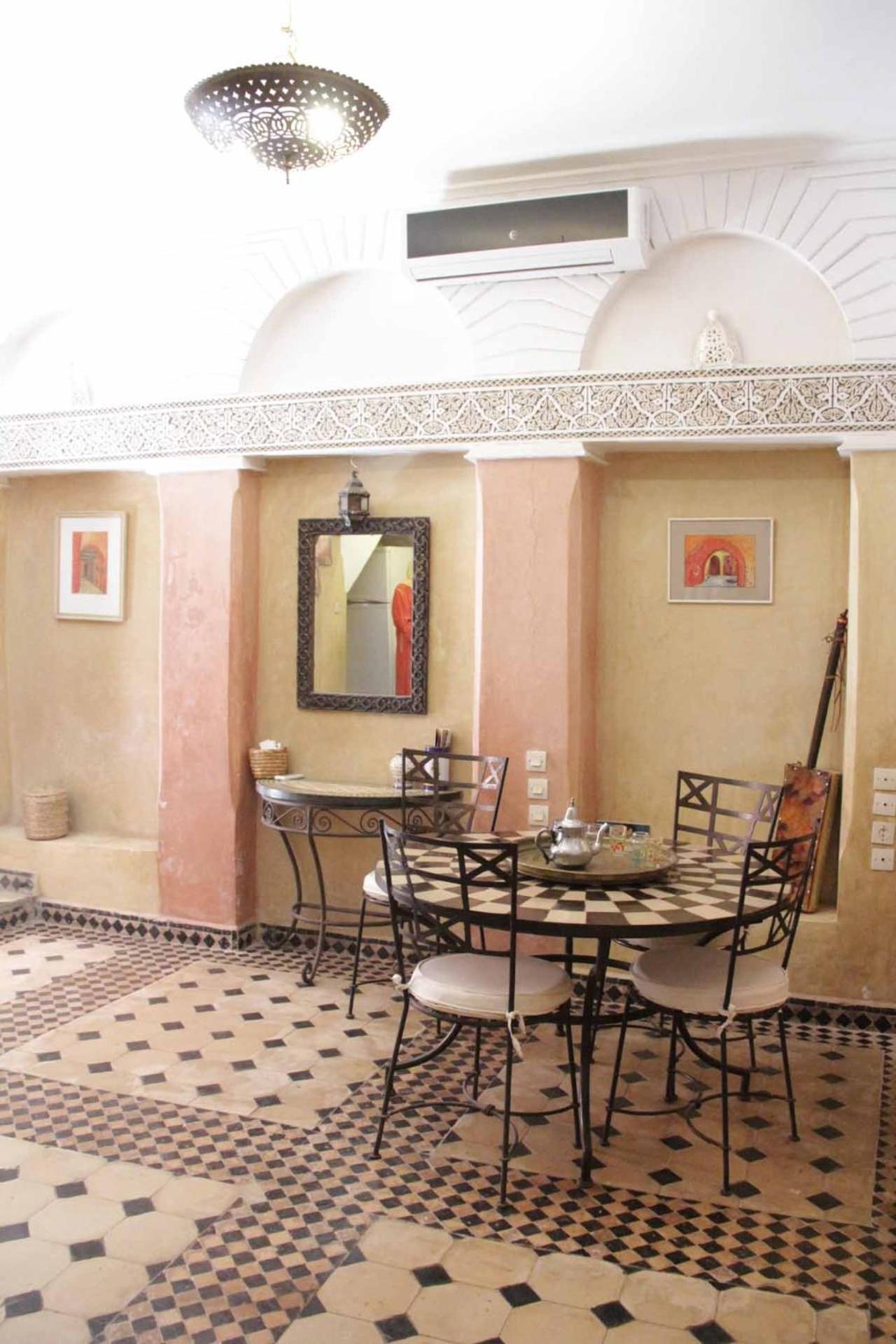 Riad Lwalidin Marrakesh Bagian luar foto