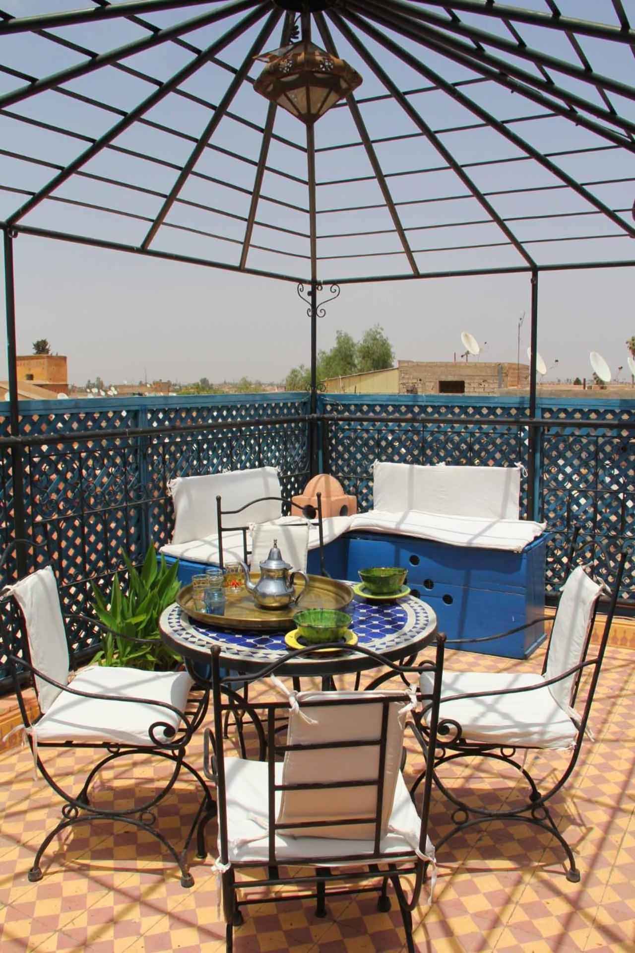 Riad Lwalidin Marrakesh Bagian luar foto