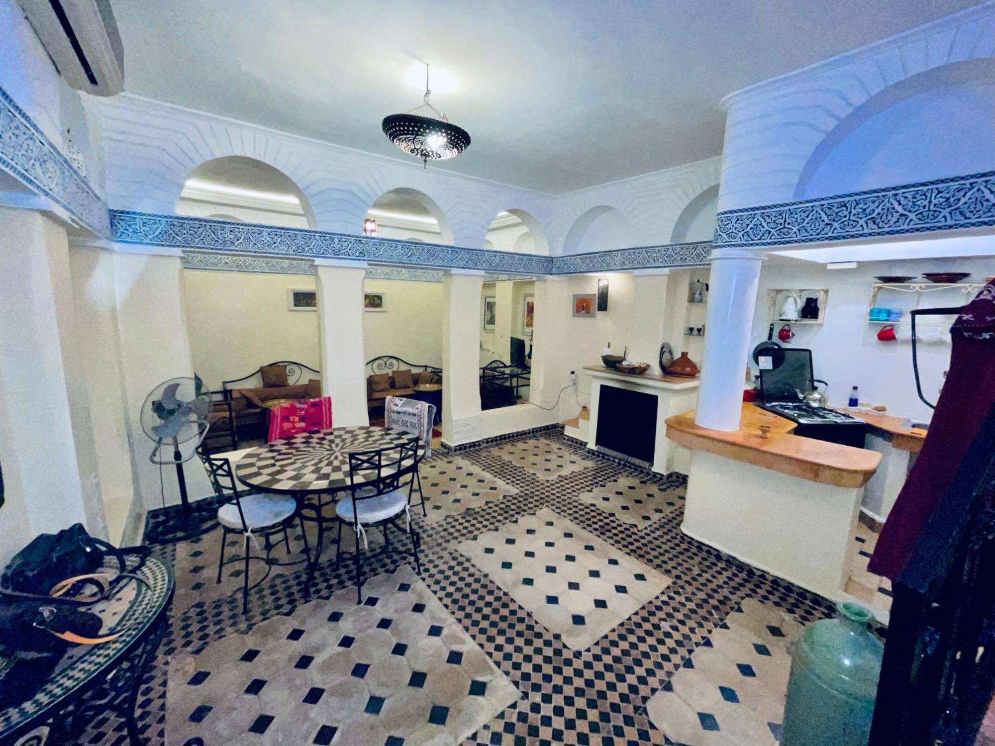 Riad Lwalidin Marrakesh Bagian luar foto