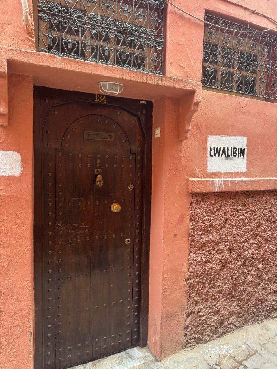 Riad Lwalidin Marrakesh Bagian luar foto